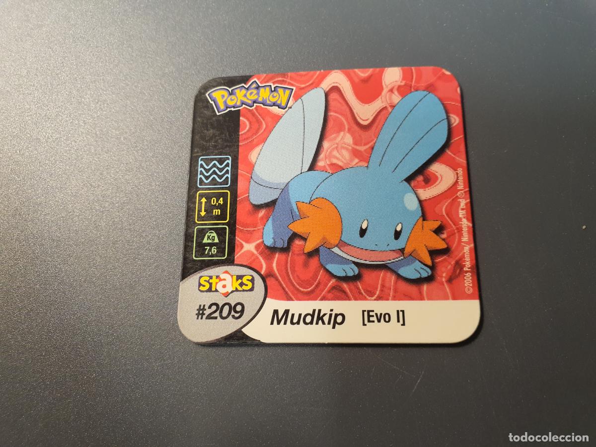 Brinquedos antigos e Jogos de cole&ccedil;&atilde;o: TAZO CROMO POKEMON -- 2006 -- POKEMON STAKS -- N&ordm; 209