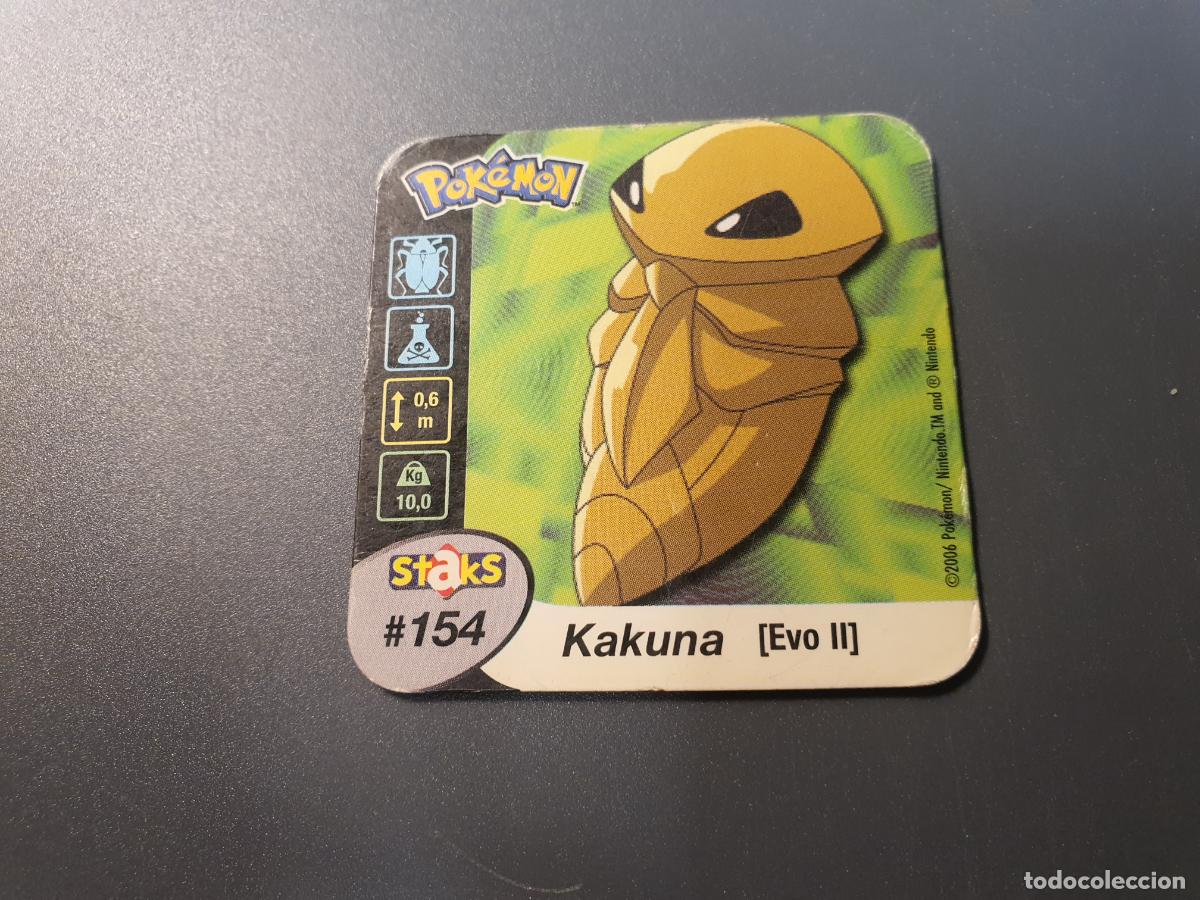 Brinquedos antigos e Jogos de cole&ccedil;&atilde;o: TAZO CROMO POKEMON -- 2006 -- POKEMON STAKS -- N&ordm; 154