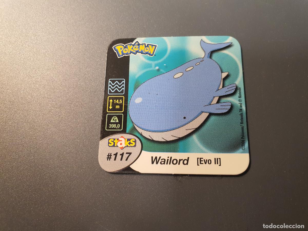 Brinquedos antigos e Jogos de cole&ccedil;&atilde;o: TAZO CROMO POKEMON -- 2006 -- POKEMON STAKS -- N&ordm; 117
