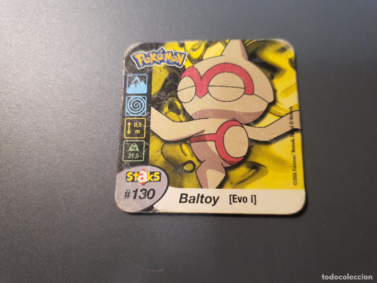 Brinquedos antigos e Jogos de cole&ccedil;&atilde;o: TAZO CROMO POKEMON -- 2006 -- POKEMON STAKS -- N&ordm; 130