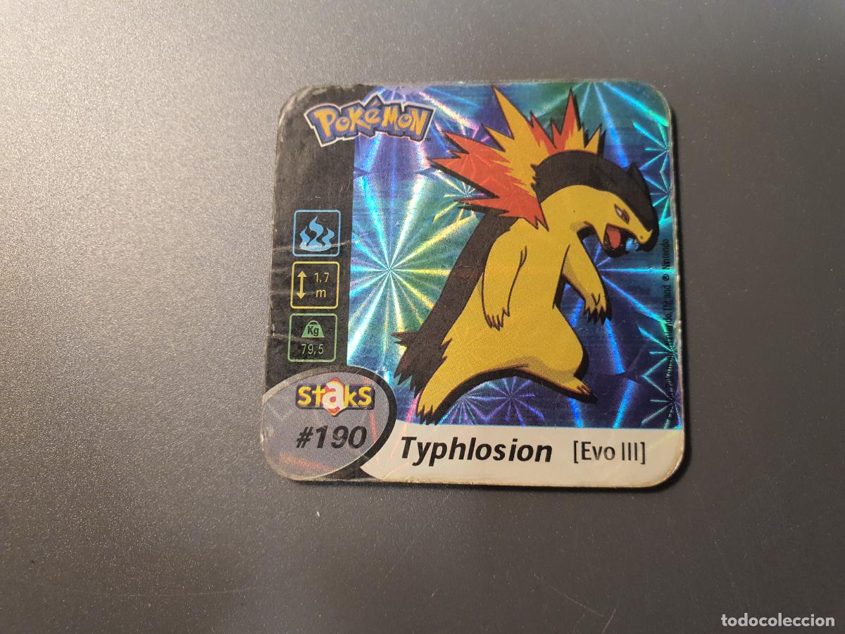 Brinquedos antigos e Jogos de cole&ccedil;&atilde;o: TAZO CROMO POKEMON -- 2006 -- POKEMON STAKS -- N&ordm; 190