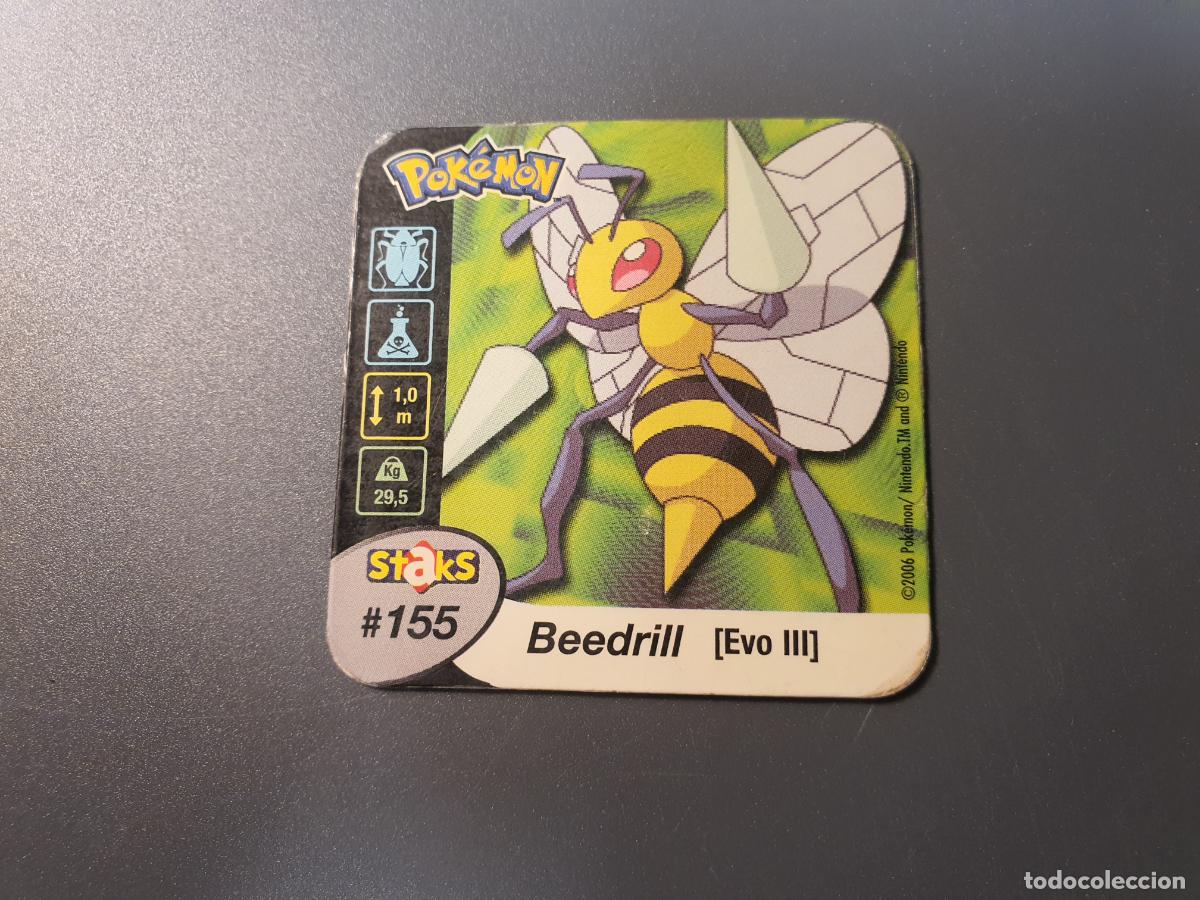Juguetes antiguos y Juegos de colecci&oacute;n: TAZO CROMO POKEMON -- 2006 -- POKEMON STAKS -- N&ordm; 155