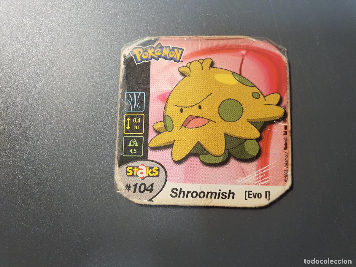 Juguetes antiguos y Juegos de colecci&oacute;n: TAZO CROMO POKEMON -- 2006 -- POKEMON STAKS -- N&ordm; 104