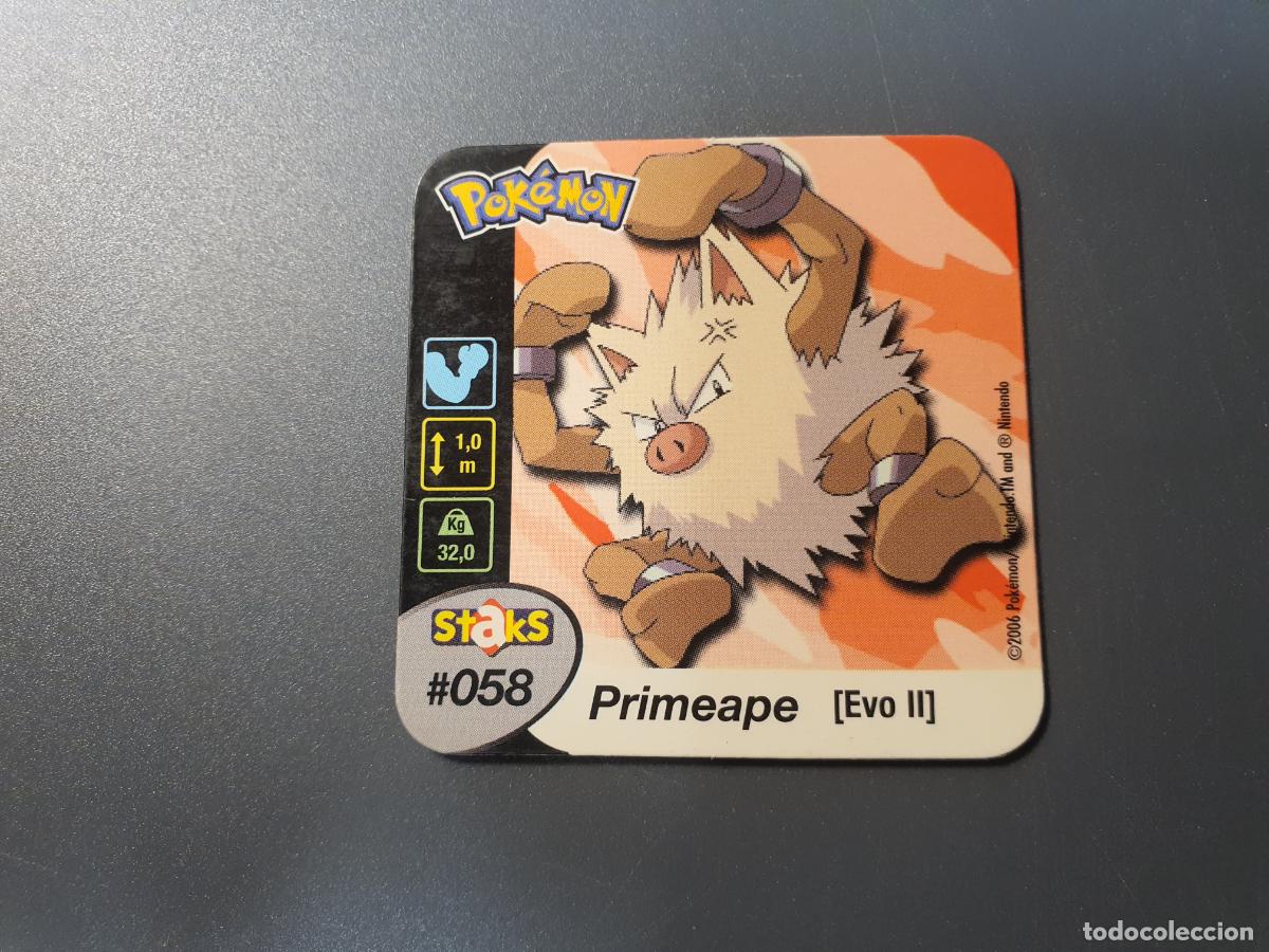 Juguetes antiguos y Juegos de colecci&oacute;n: TAZO CROMO POKEMON -- 2006 -- POKEMON STAKS -- N&ordm; 58