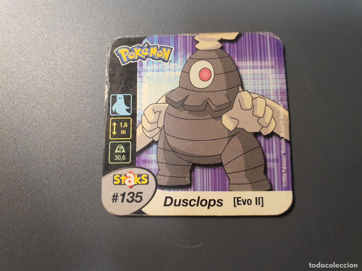 Juguetes antiguos y Juegos de colecci&oacute;n: TAZO CROMO POKEMON -- 2006 -- POKEMON STAKS -- N&ordm; 135