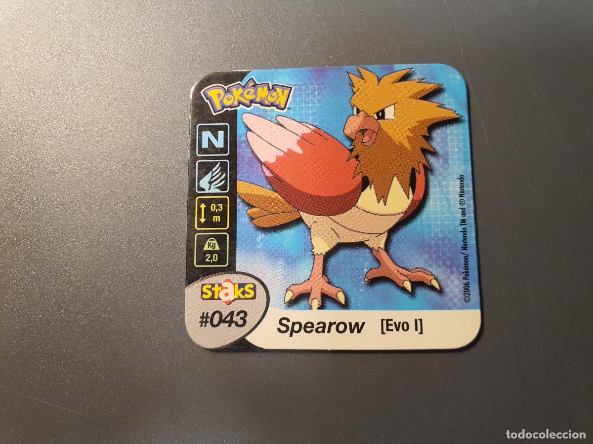 Juguetes antiguos y Juegos de colecci&oacute;n: TAZO CROMO POKEMON -- 2006 -- POKEMON STAKS -- N&ordm; 43