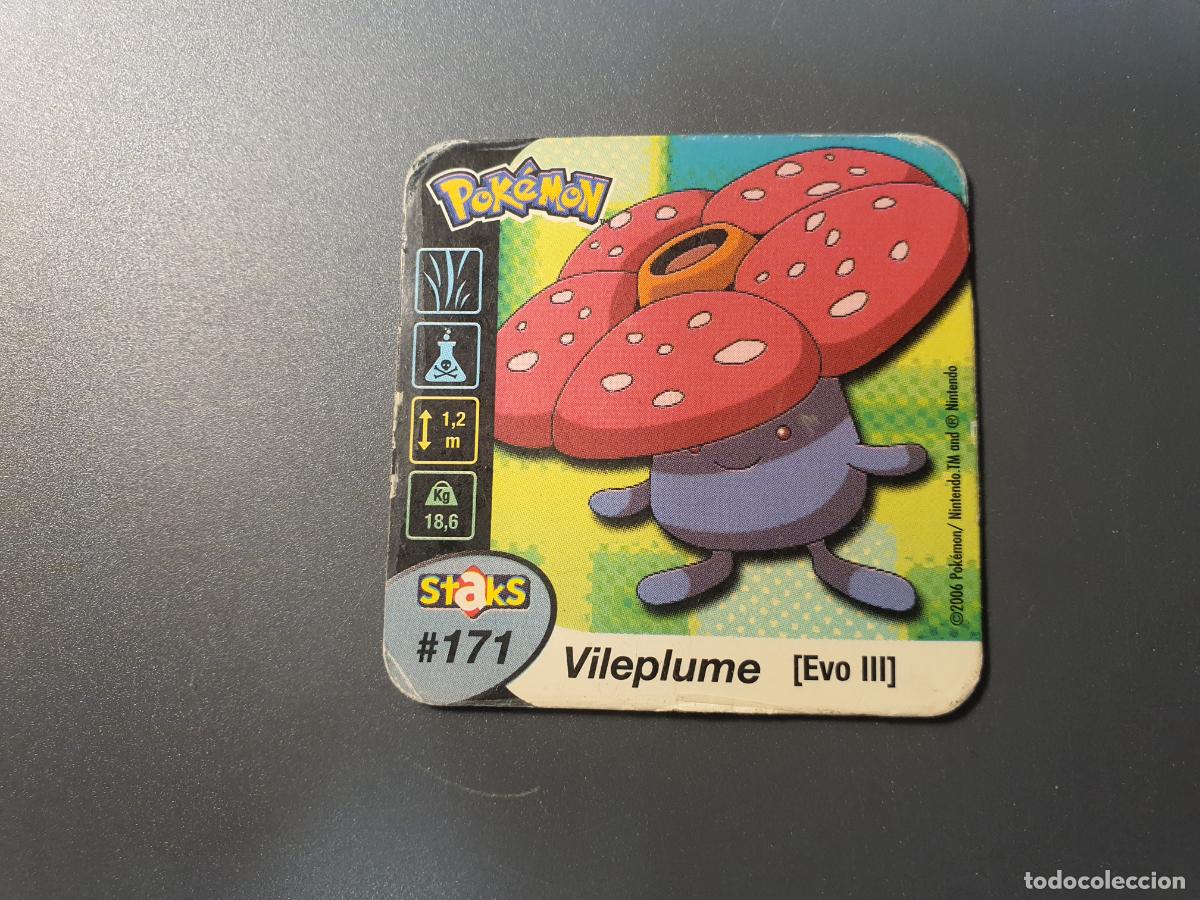 Juguetes antiguos y Juegos de colecci&oacute;n: TAZO CROMO POKEMON -- 2006 -- POKEMON STAKS -- N&ordm; 171