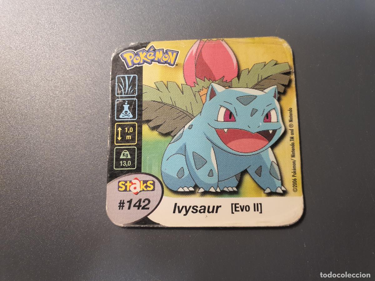 Juguetes antiguos y Juegos de colecci&oacute;n: TAZO CROMO POKEMON -- 2006 -- POKEMON STAKS -- N&ordm; 142