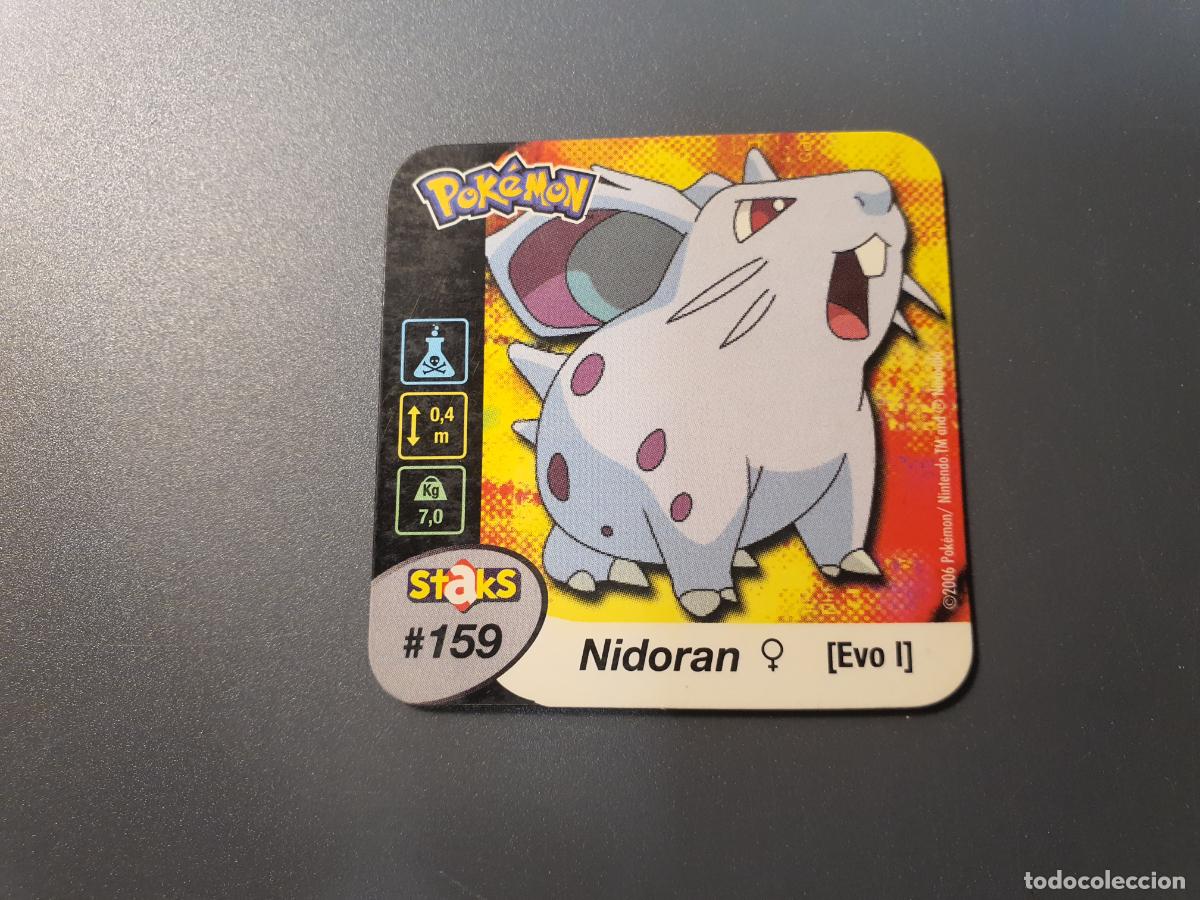 Juguetes antiguos y Juegos de colecci&oacute;n: TAZO CROMO POKEMON -- 2006 -- POKEMON STAKS -- N&ordm; 159