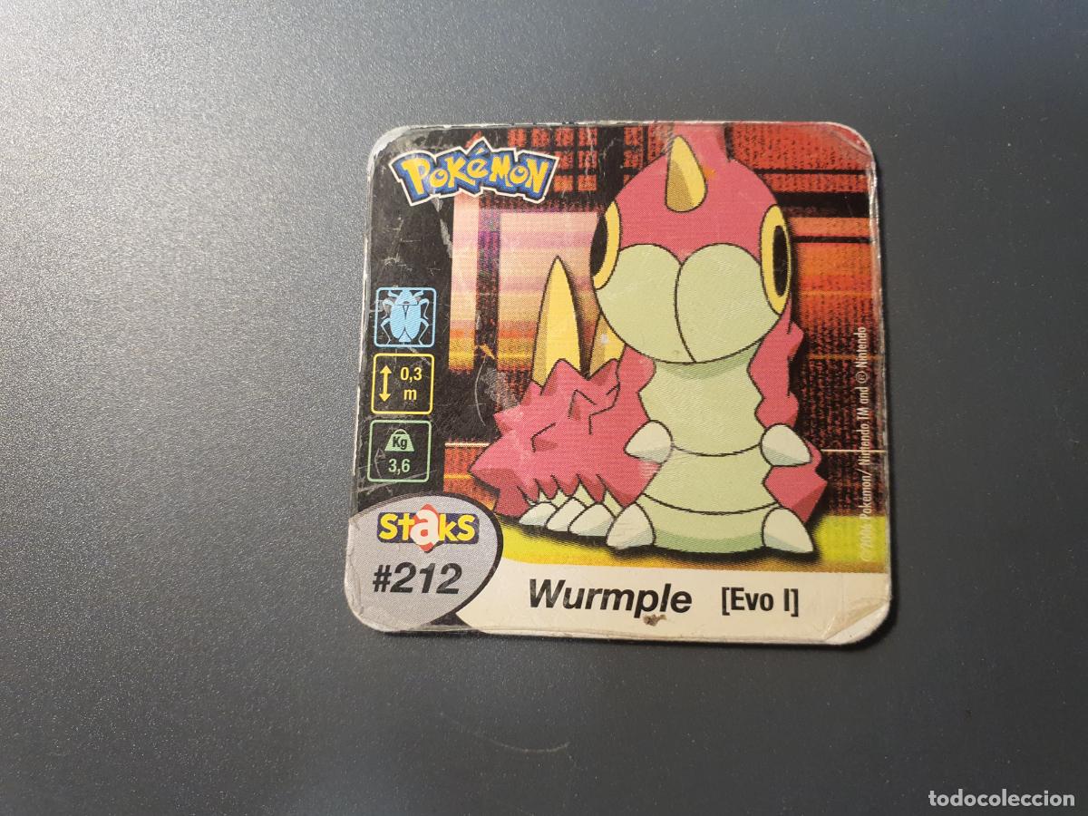Juguetes antiguos y Juegos de colecci&oacute;n: TAZO CROMO POKEMON -- 2006 -- POKEMON STAKS -- N&ordm; 212