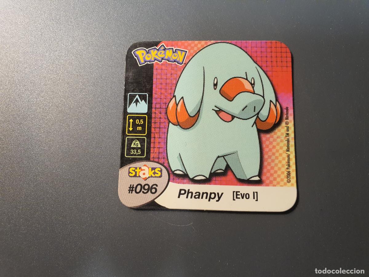 Juguetes antiguos y Juegos de colecci&oacute;n: TAZO CROMO POKEMON -- 2006 -- POKEMON STAKS -- N&ordm; 96