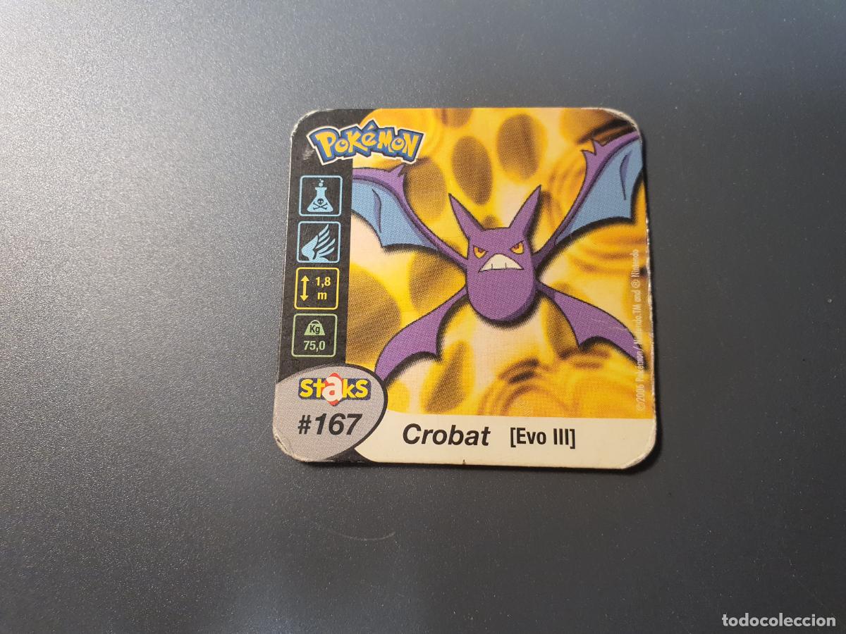 Juguetes antiguos y Juegos de colecci&oacute;n: TAZO CROMO POKEMON -- 2006 -- POKEMON STAKS -- N&ordm; 167