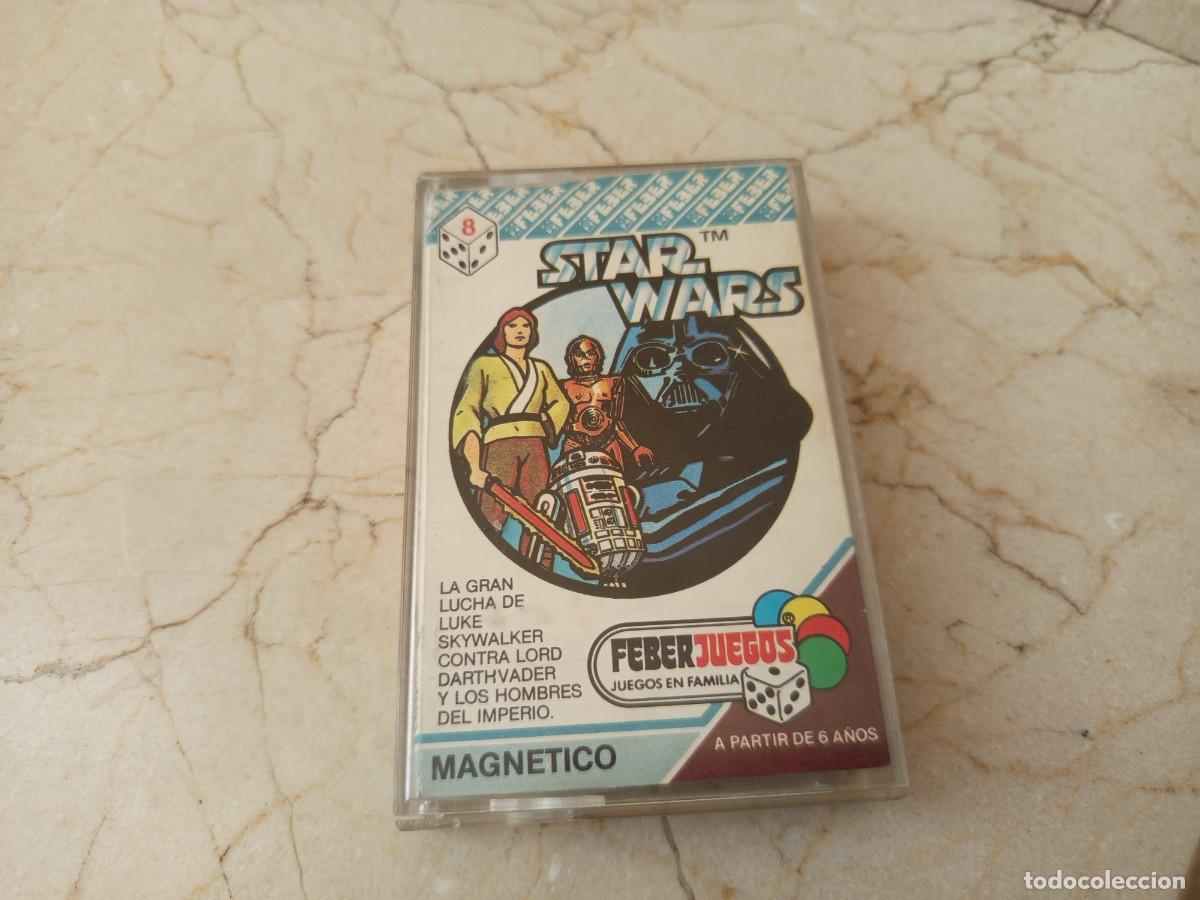 Juguetes antiguos y Juegos de colecci&oacute;n: STAR WARS JUEGO MAGNETICO A&Ntilde;OS 80 DE FEBER. Todo original!
