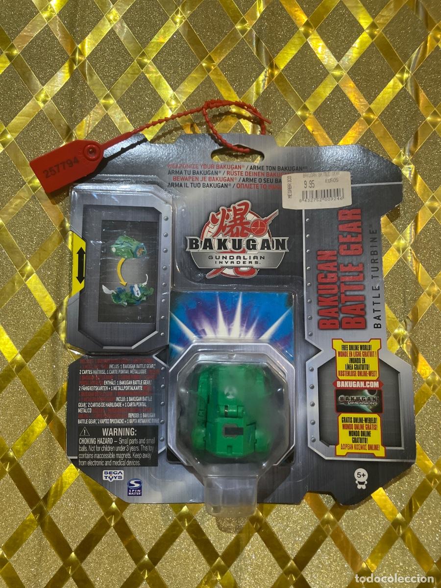 Brinquedos antigos e Jogos de cole&ccedil;&atilde;o: BAKUGAN BATTLE GEAR BATTLE TURBINE COLOR PLATA ( 257794 )