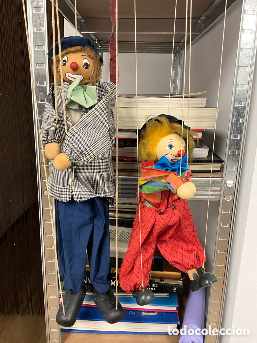 Juguetes antiguos y Juegos de colecci&oacute;n: DOS MARIONETAS DE HILOS