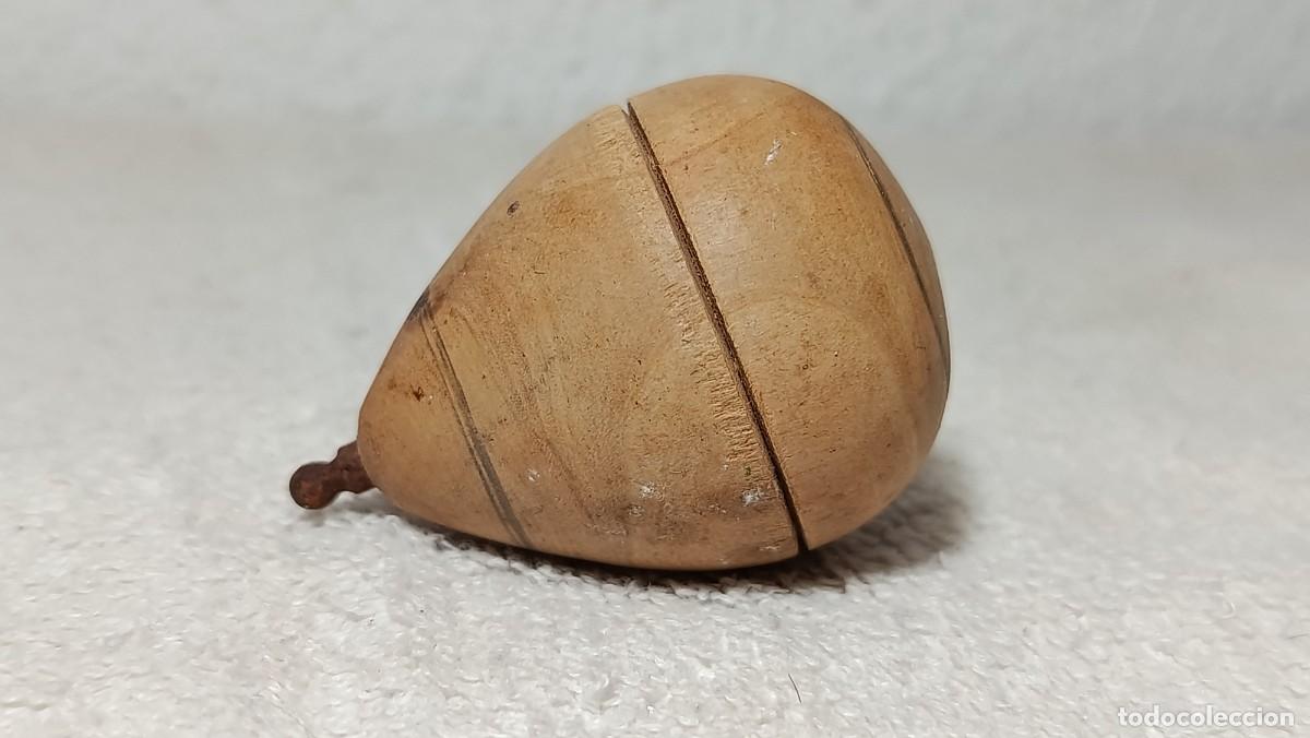 Juguetes antiguos y Juegos de colecci&oacute;n: ANTIGUO JUGUETE TROMPO PEONZA DE MADERA DE KIOSKO A&Ntilde;OS 70