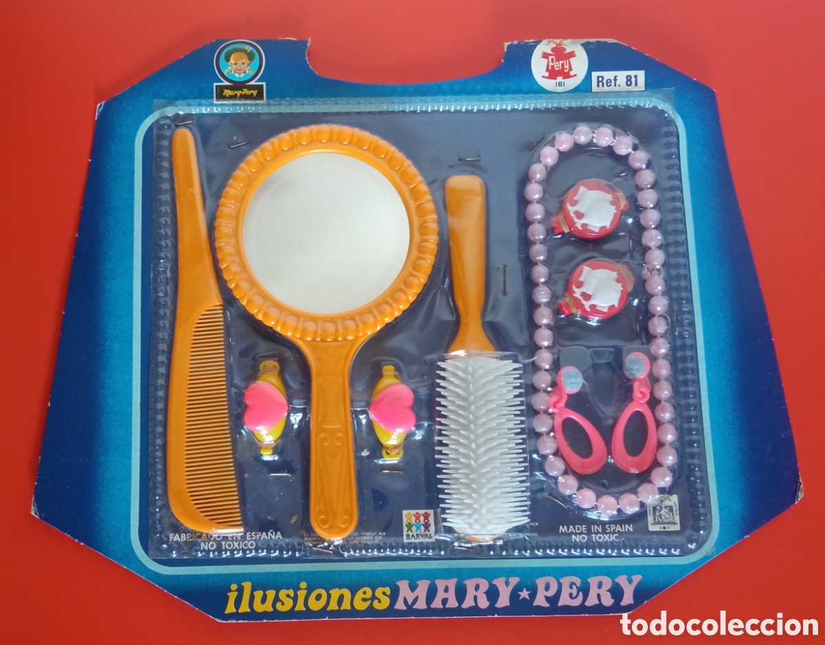 Juguetes antiguos y Juegos de colecci&oacute;n: BLISTER PELUQUER&Iacute;A Y JOYAS MARY PERY 70'S.SIN ABRIR.