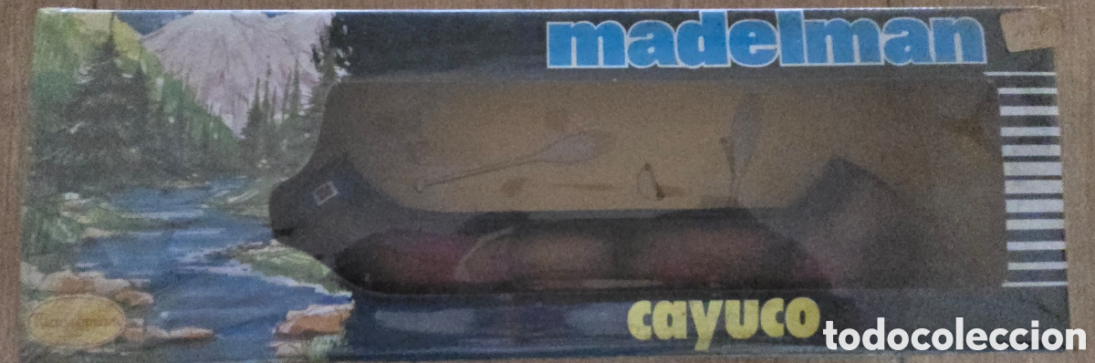 Juguetes antiguos y Juegos de colecci&oacute;n: Cayuco madelman a&ntilde;os 70