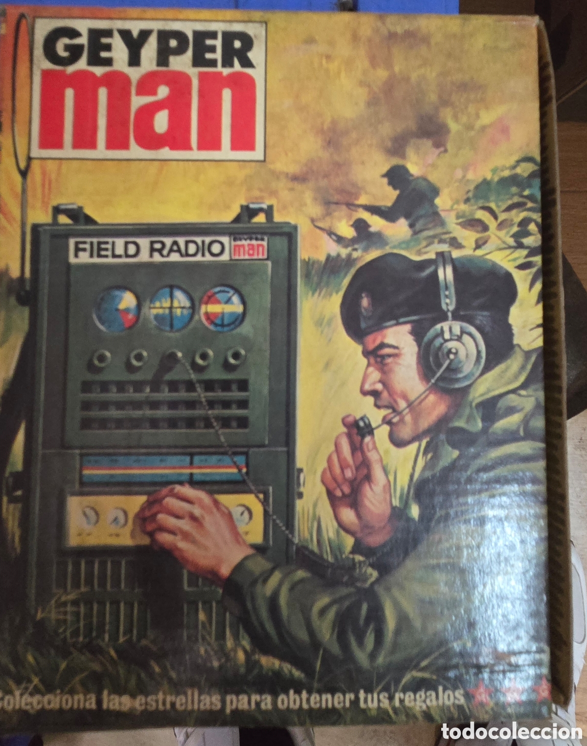 Juguetes antiguos y Juegos de colecci&oacute;n: Radio de combate geyperman