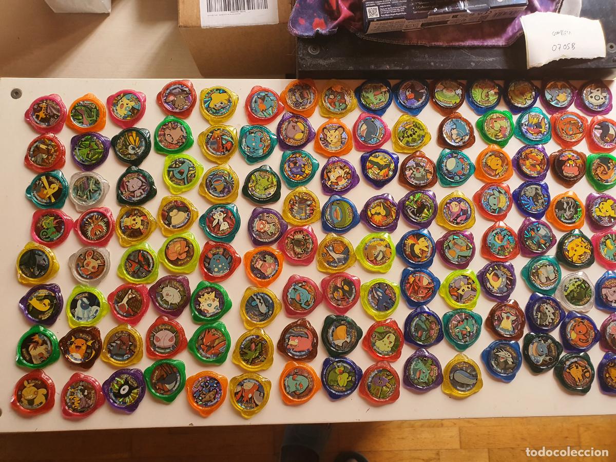 Juguetes antiguos y Juegos de colecci&oacute;n: TAZO POKEMON -- POKEMON KRAKS KRAK -- 120 TAZOS COLECCION COMPLETA