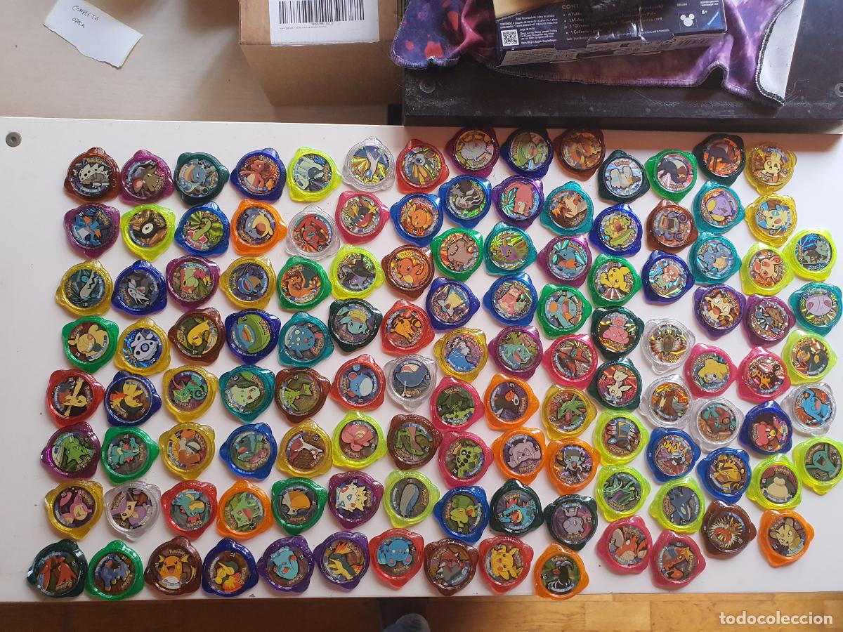 Juguetes antiguos y Juegos de colecci&oacute;n: TAZO POKEMON -- POKEMON KRAKS KRAK -- 120 TAZOS COLECCION COMPLETA