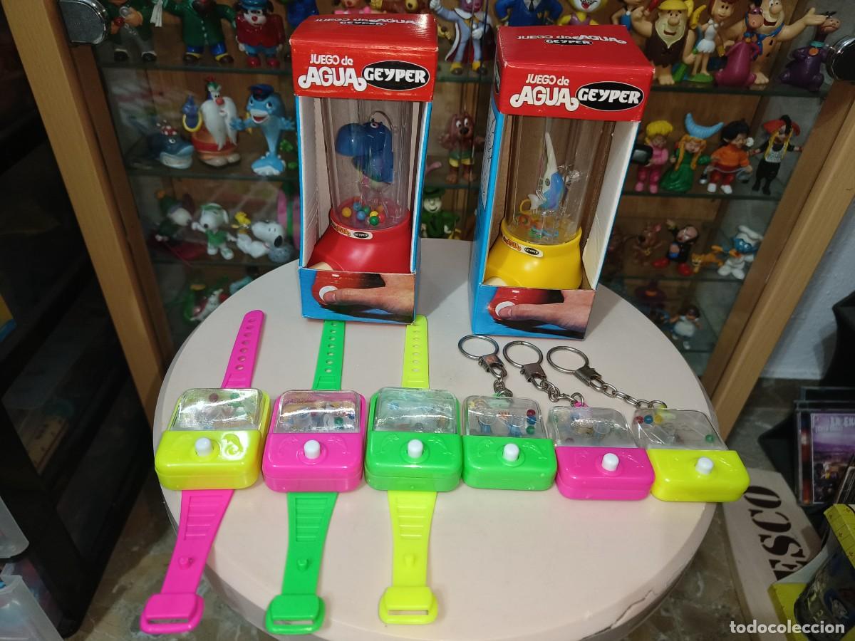 Juguetes antiguos y Juegos de colecci&oacute;n: 2 juguetes nuevos a estrenar Juegos de Agua Geyper a&ntilde;os 70 80 Hipopotamo y Pez Espada + Regalos