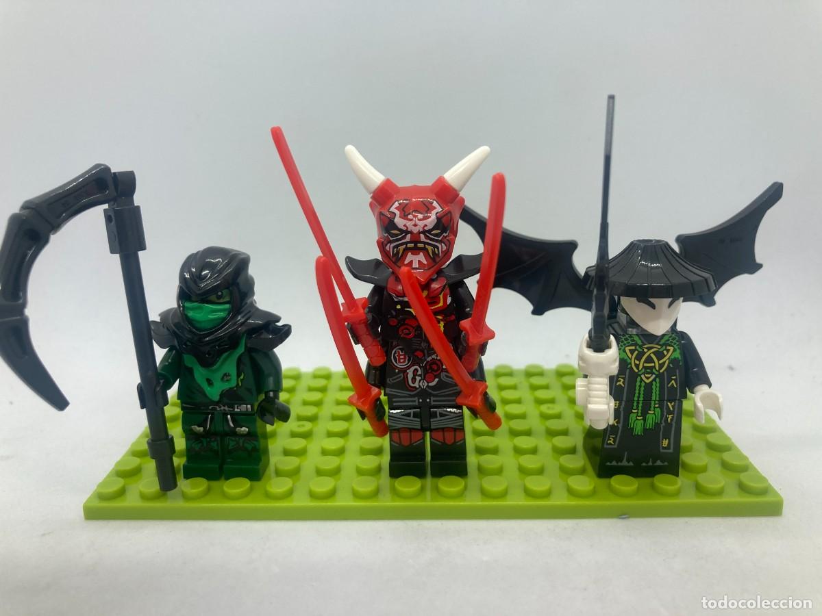 Juguetes antiguos y Juegos de colecci&oacute;n: Minifiguras Ninjago villanos