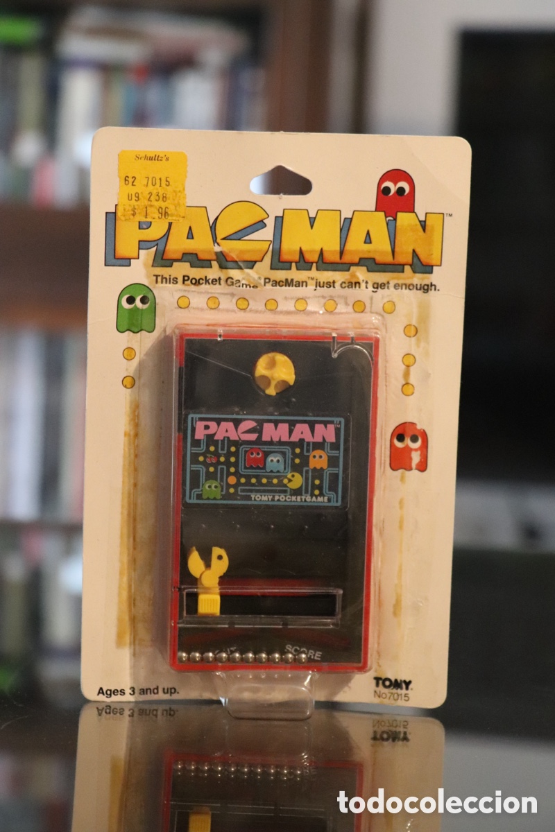 Juguetes antiguos y Juegos de colecci&oacute;n: Tomy Pac-Man Pocket Game No. 7015 vintage 1982