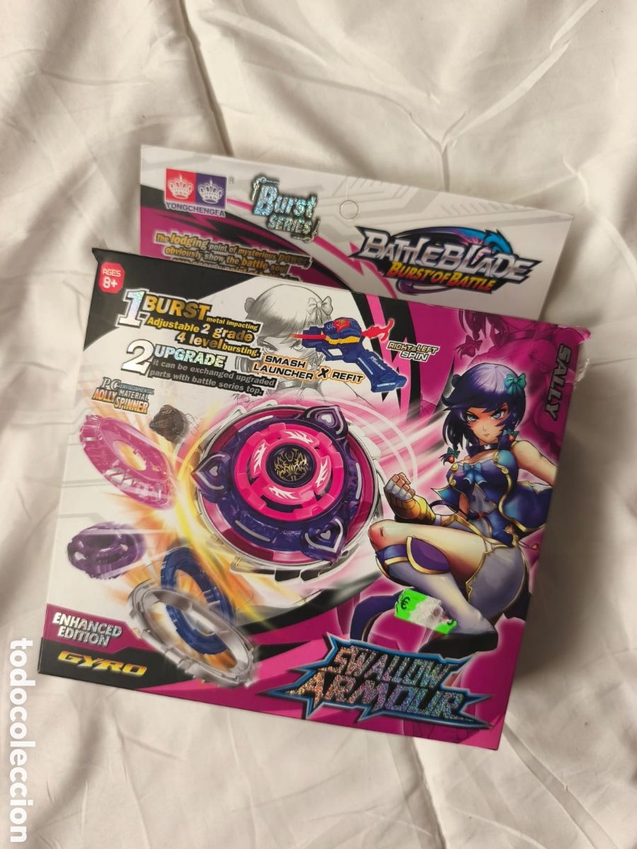 Brinquedos antigos e Jogos de cole&ccedil;&atilde;o: Battle blade .burst series . Swallow Armours &rdquo;Burst of Battle&rdquo;. Yongchengfa.