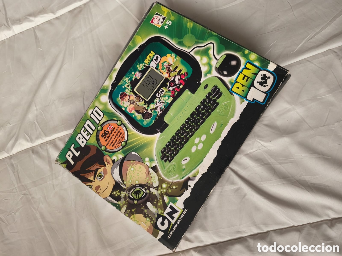 Juguetes antiguos y Juegos de colecci&oacute;n: Computadora portatil tematica Ben 10 . CEFA.