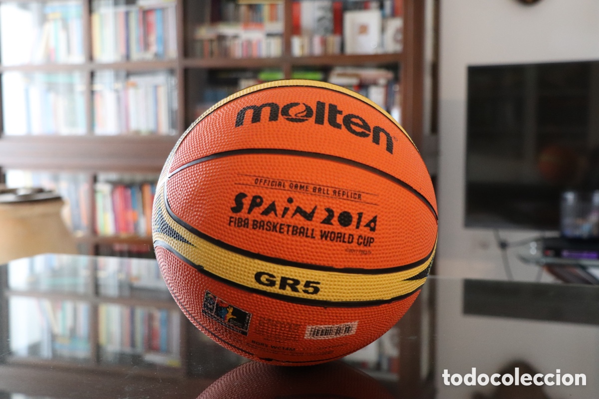 Juguetes antiguos y Juegos de colecci&oacute;n: Bal&oacute;n Molten GR5 FIBA Basketball World Cup Spain 2014 &ndash; Oficial