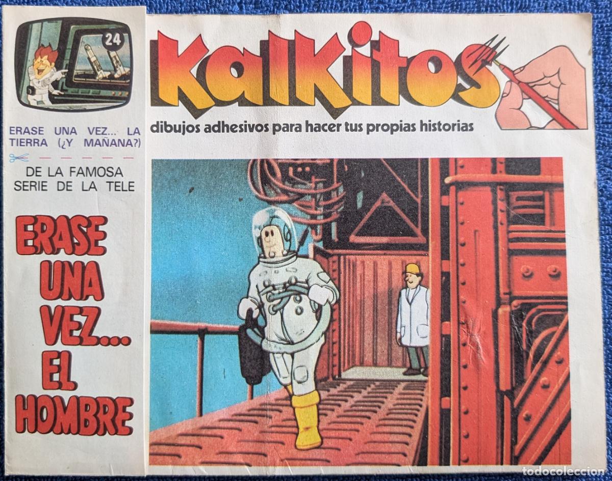 Juguetes antiguos y Juegos de colecci&oacute;n: Erase una vez la Tierra ... y &iquest;ma&ntilde;ana? - Erase una vez el hombre n&ordm; 24 - Kalkitos