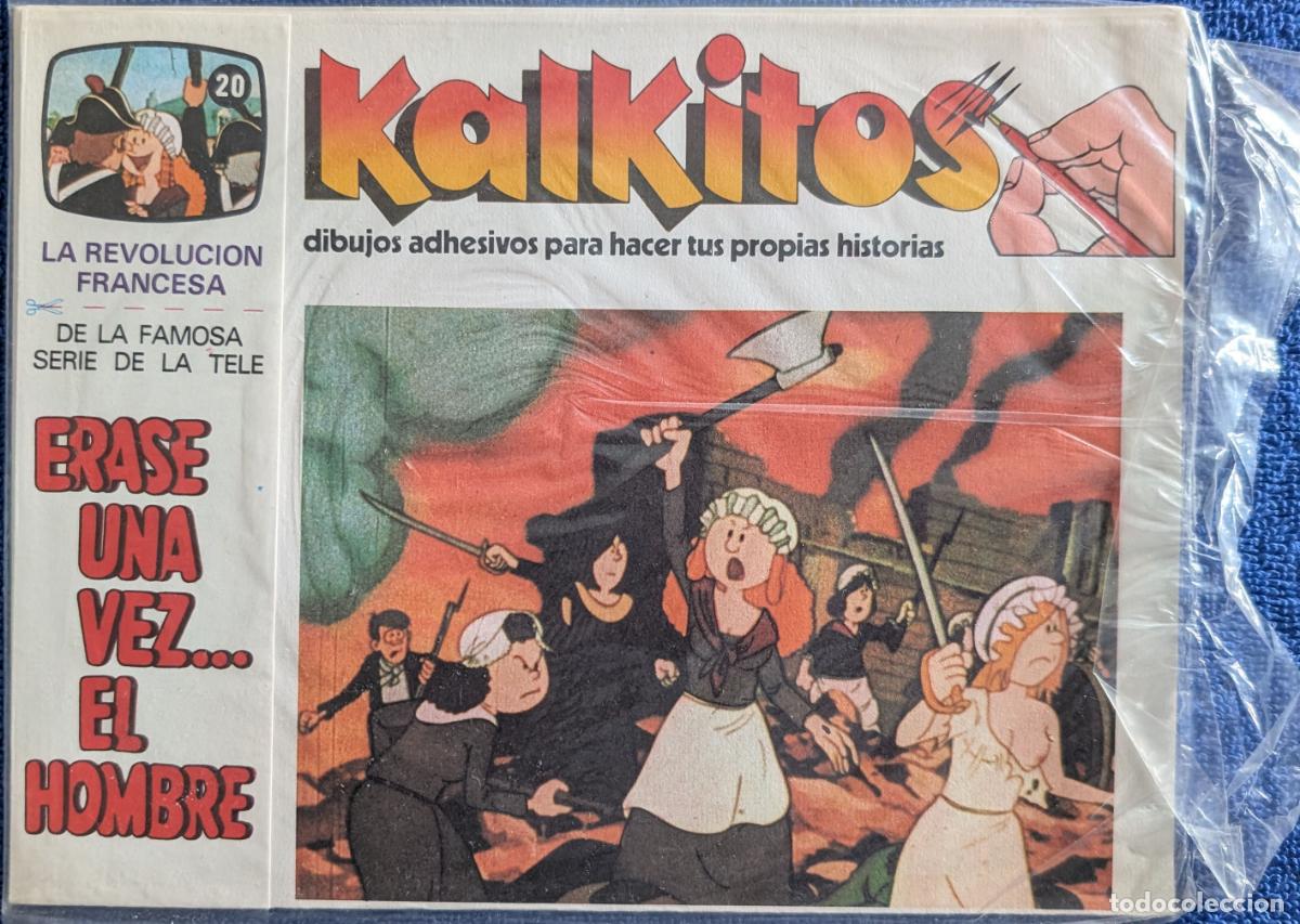 Juguetes antiguos y Juegos de colecci&oacute;n: La revoluci&oacute;n francesa - Erase una vez el hombre n&ordm; 20 - Kalkitos &iexcl;Precintado!