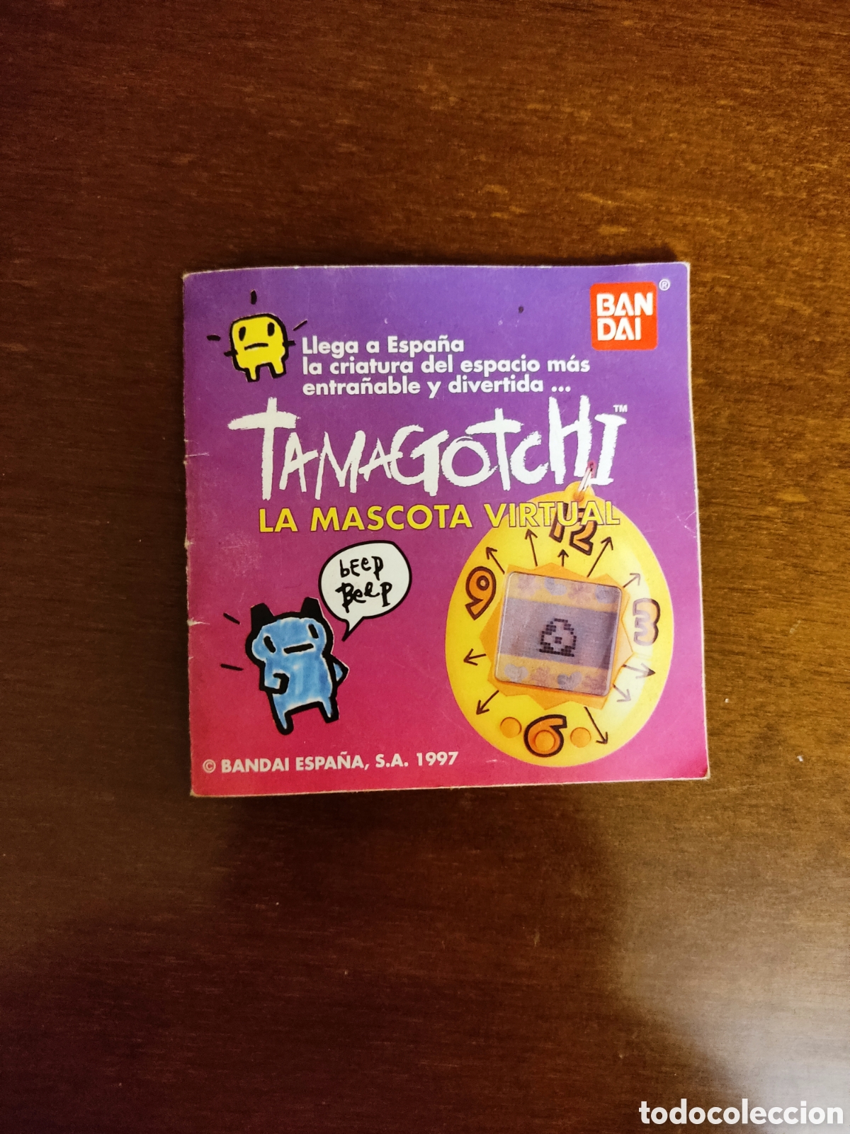 Juguetes antiguos y Juegos de colecci&oacute;n: Manual Instrucciones Tamagochi 1&deg; Edici&oacute;n 1997