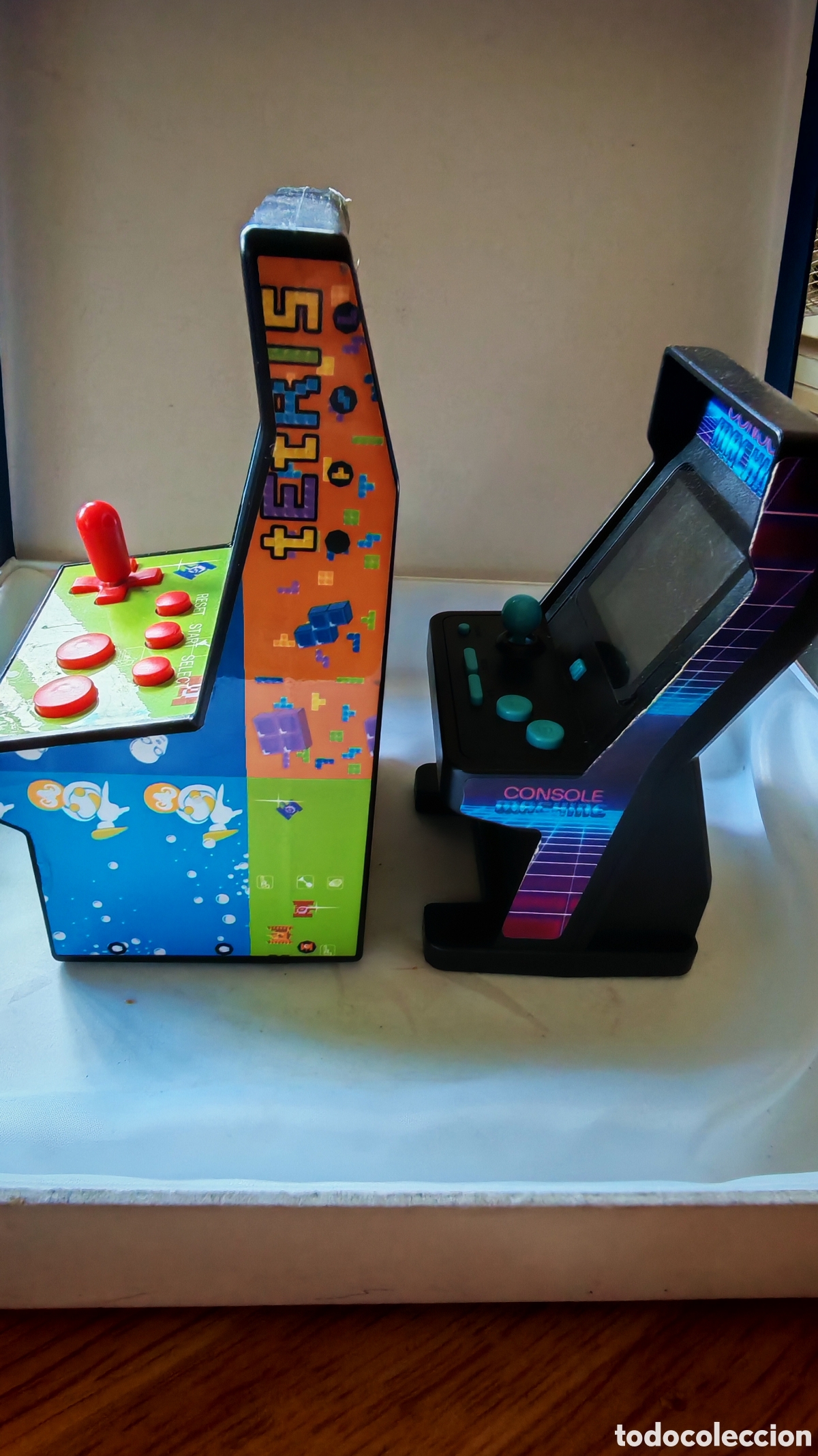 Juguetes antiguos y Juegos de colecci&oacute;n: 3 mini consolas. Arcade games, Pac-man y Mini Machine.