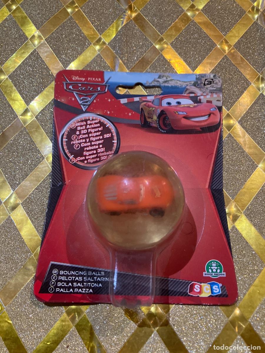 Juguetes antiguos y Juegos de colecci&oacute;n: PELOTA SALTARINA DE CARS DISNEY !