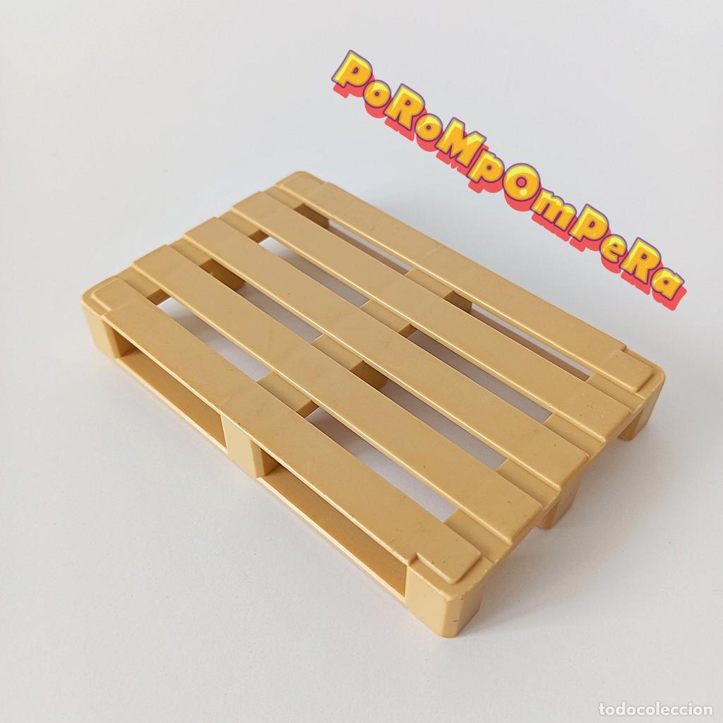 Juguetes antiguos y Juegos de colecci&oacute;n: PALET DE MERCANC&Iacute;AS SIMILAR PLAYMOBIL TRANSPORTE ALMAC&Eacute;N - SET/S Y FABRICANTE POR DETERMINAR CG3