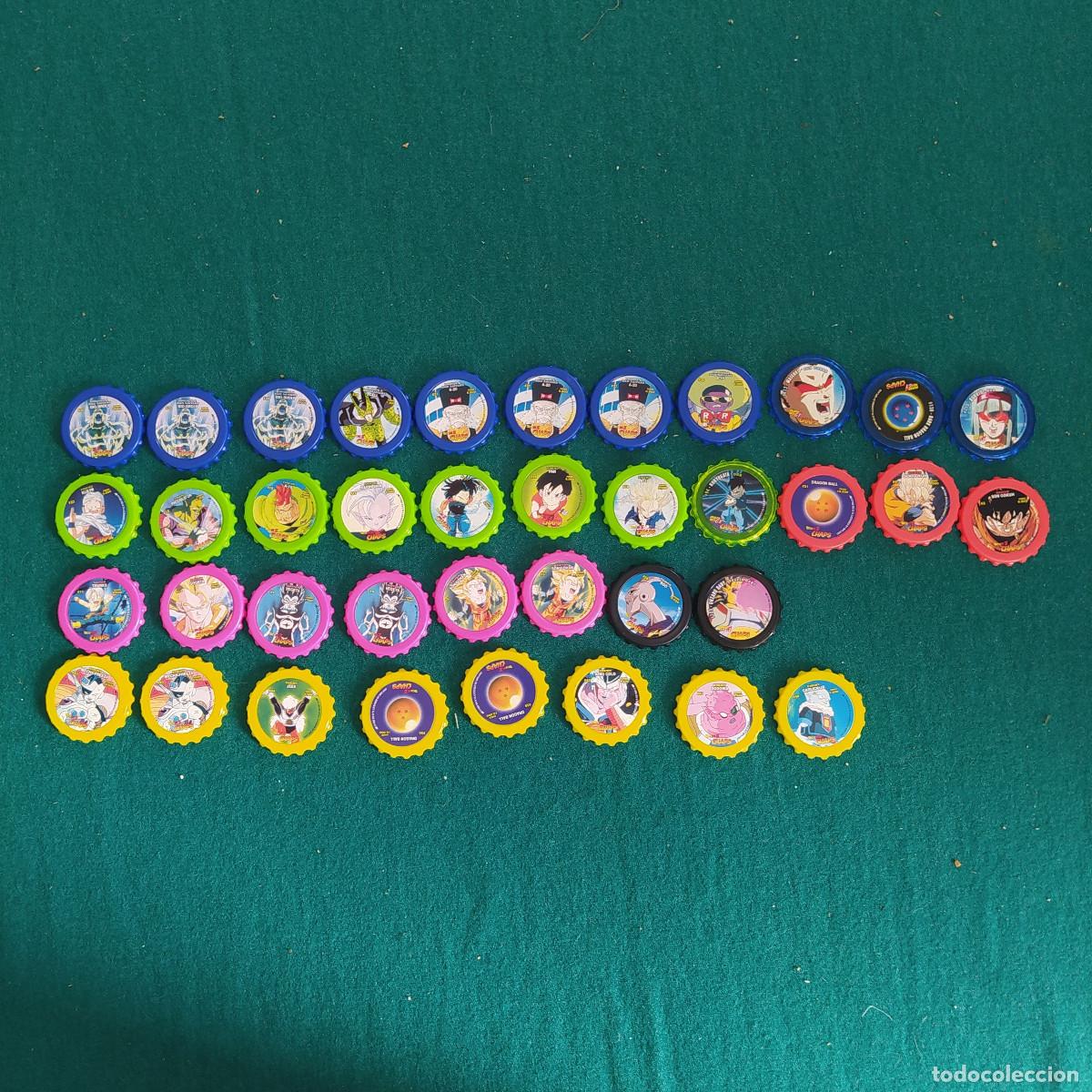 Juguetes antiguos y Juegos de colecci&oacute;n: 38 DRAGON BALL GT CHAPS
