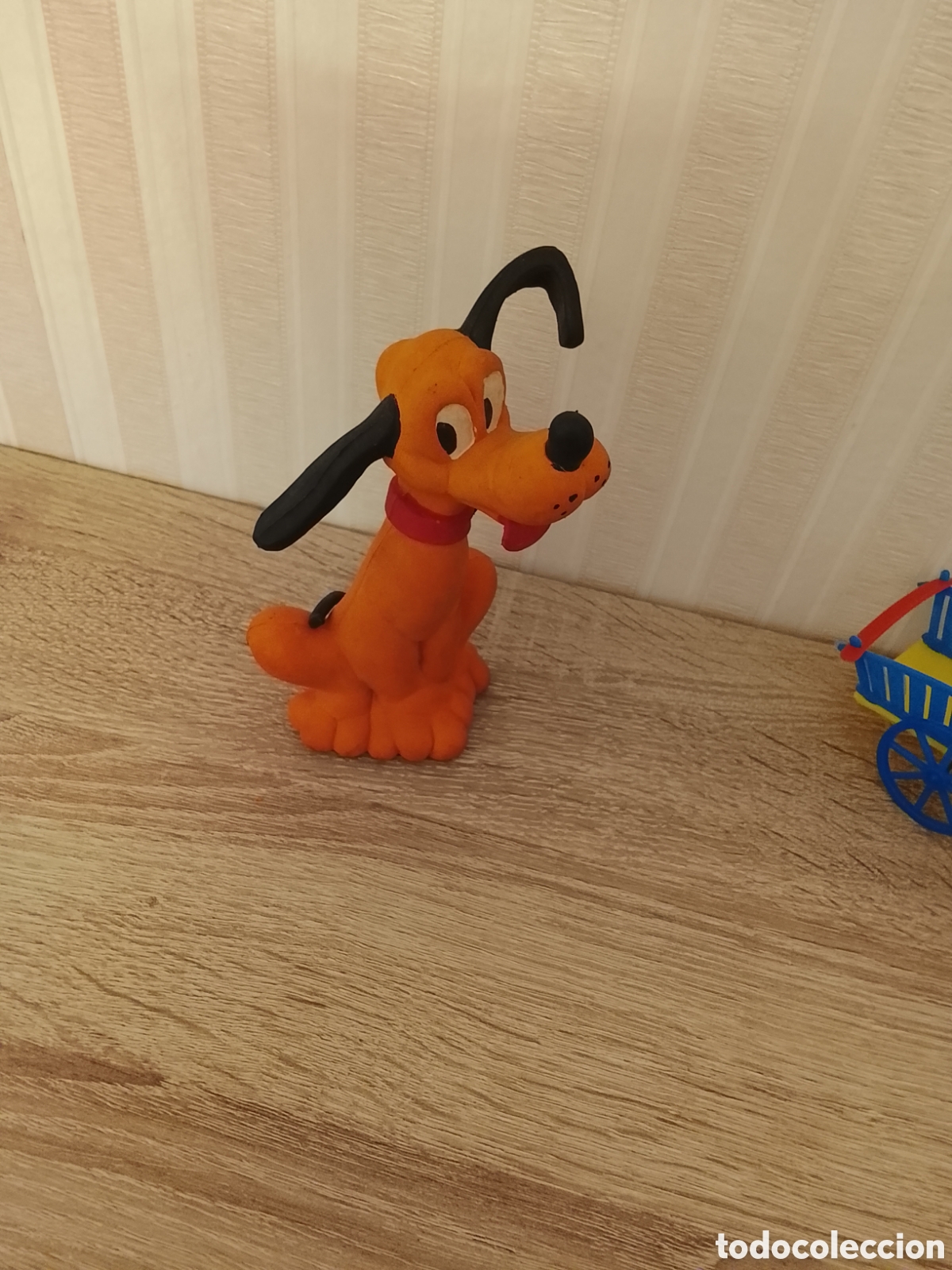 Juguetes antiguos y Juegos de colecci&oacute;n: Perro Pluto de goma ,de Industrias Lanco .Mide 16 cent de alto .Es de los a&ntilde;os 70