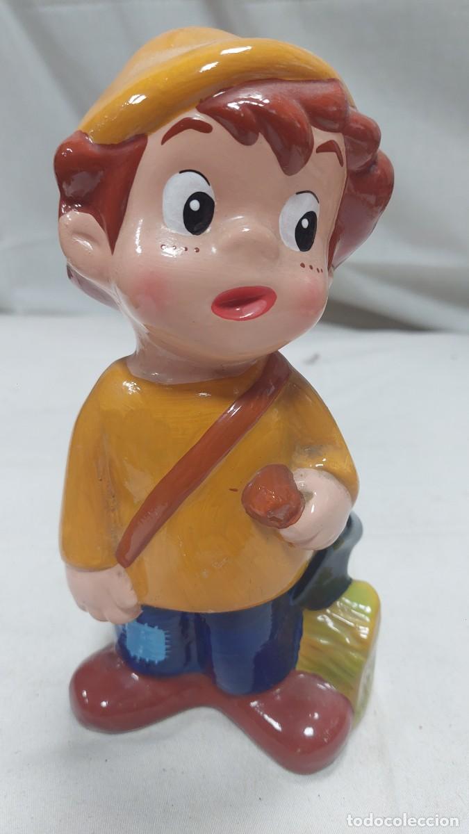 Juguetes antiguos y Juegos de colecci&oacute;n: Hucha Pedro de Heidi