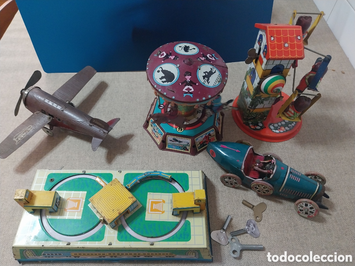 Juguetes antiguos y Juegos de colecci&oacute;n: Juguetes de hojalata