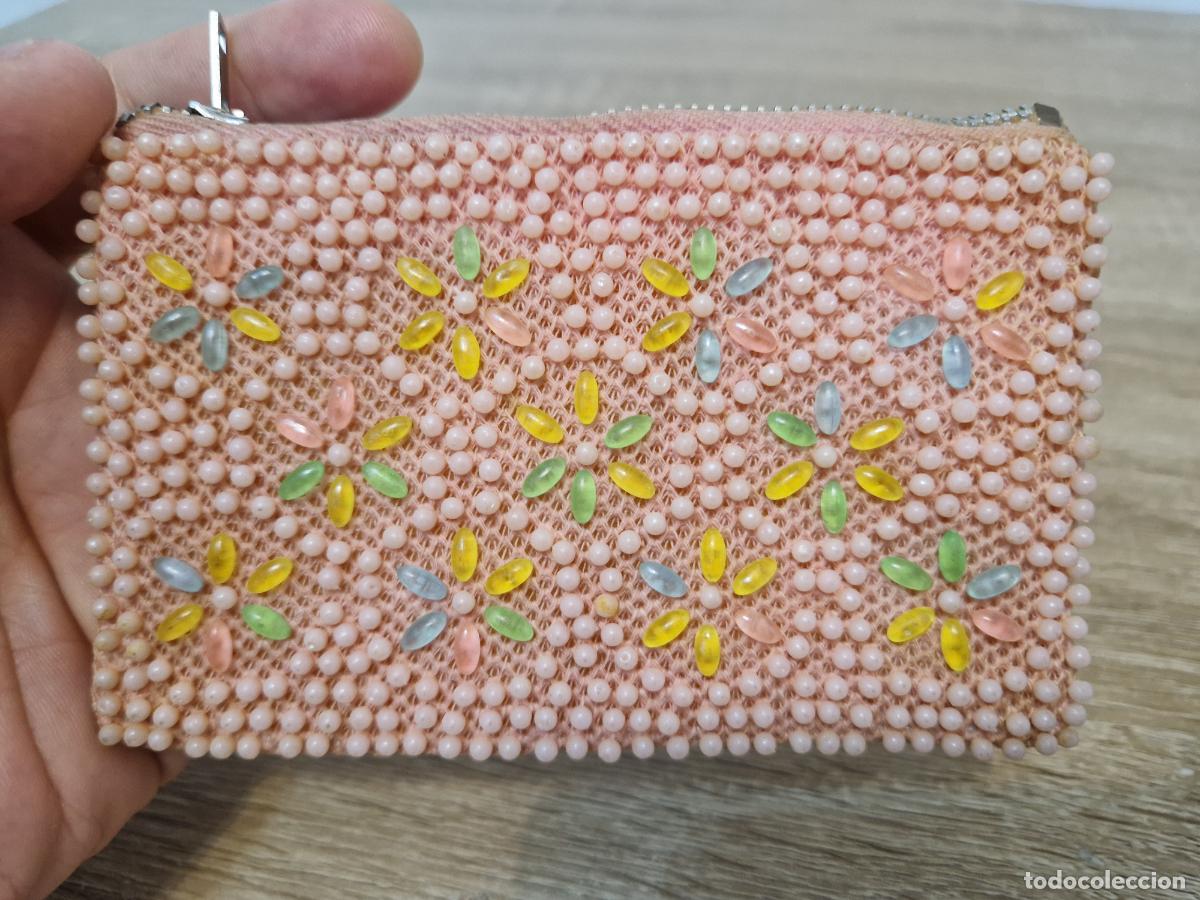 Juguetes antiguos y Juegos de colecci&oacute;n: antiguo bolsito monedero vintage retro abalorio juguete kiosko bolso cartera cuentas baratija