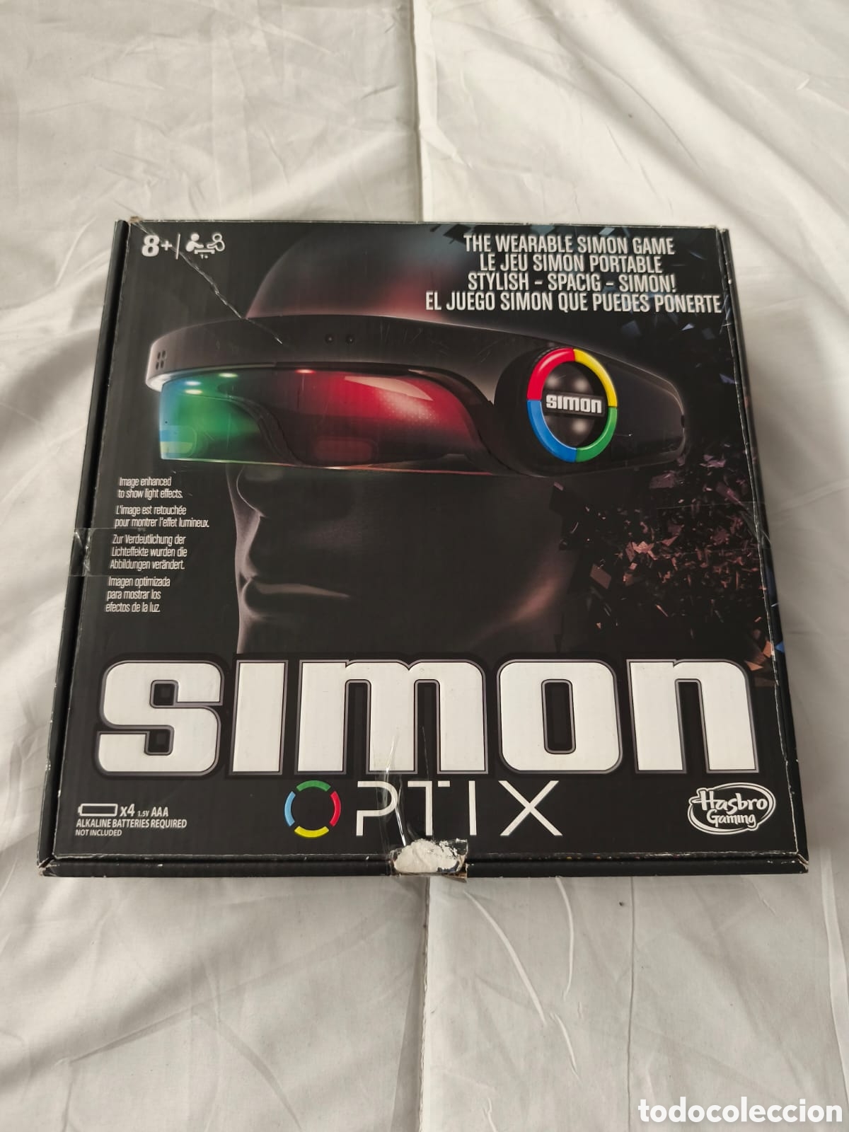 Juguetes antiguos y Juegos de colecci&oacute;n: Simon Optix. Version portatil. Hasbro. 2017