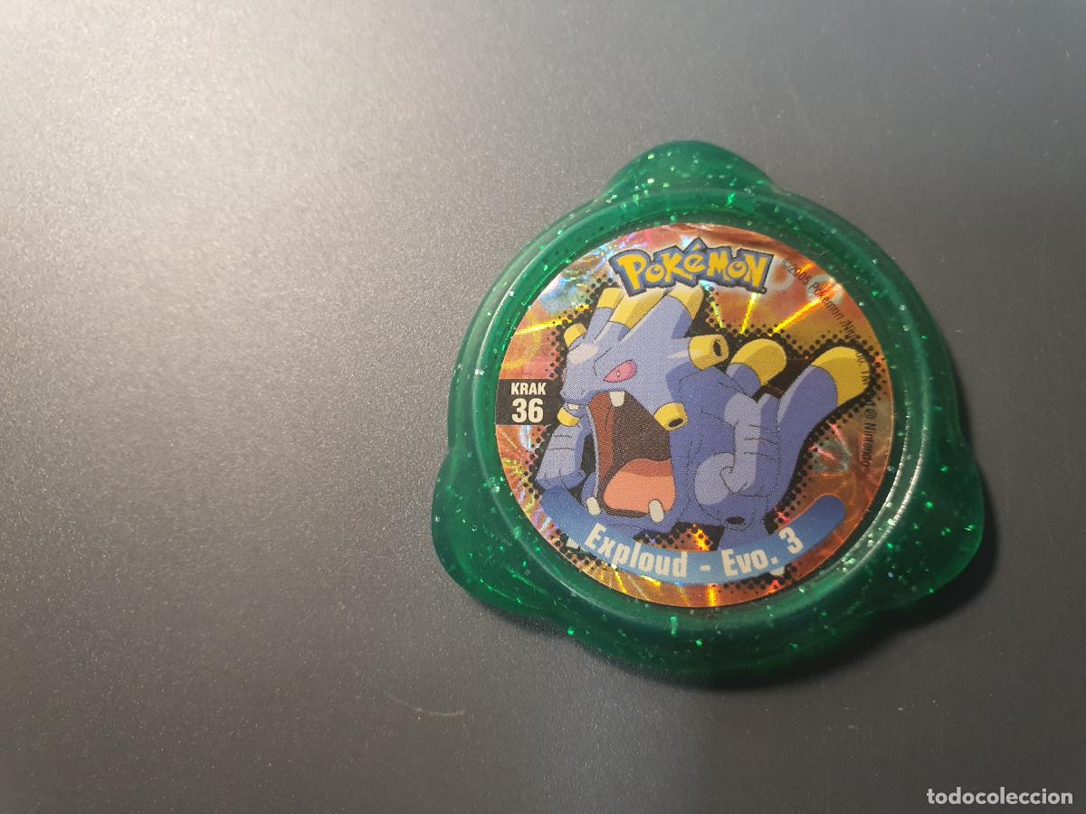 Brinquedos antigos e Jogos de cole&ccedil;&atilde;o: TAZO POKEMON -- POKEMON KRAKS KRAK -- N&ordm; 36