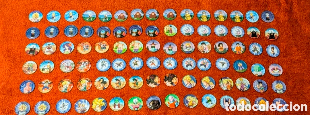 Juguetes antiguos y Juegos de colecci&oacute;n: Dragon Ball Z Lote Tazos cromos Gliders E-Max. Bola de Dragon. Bola de Drac. Dragon Ball Z