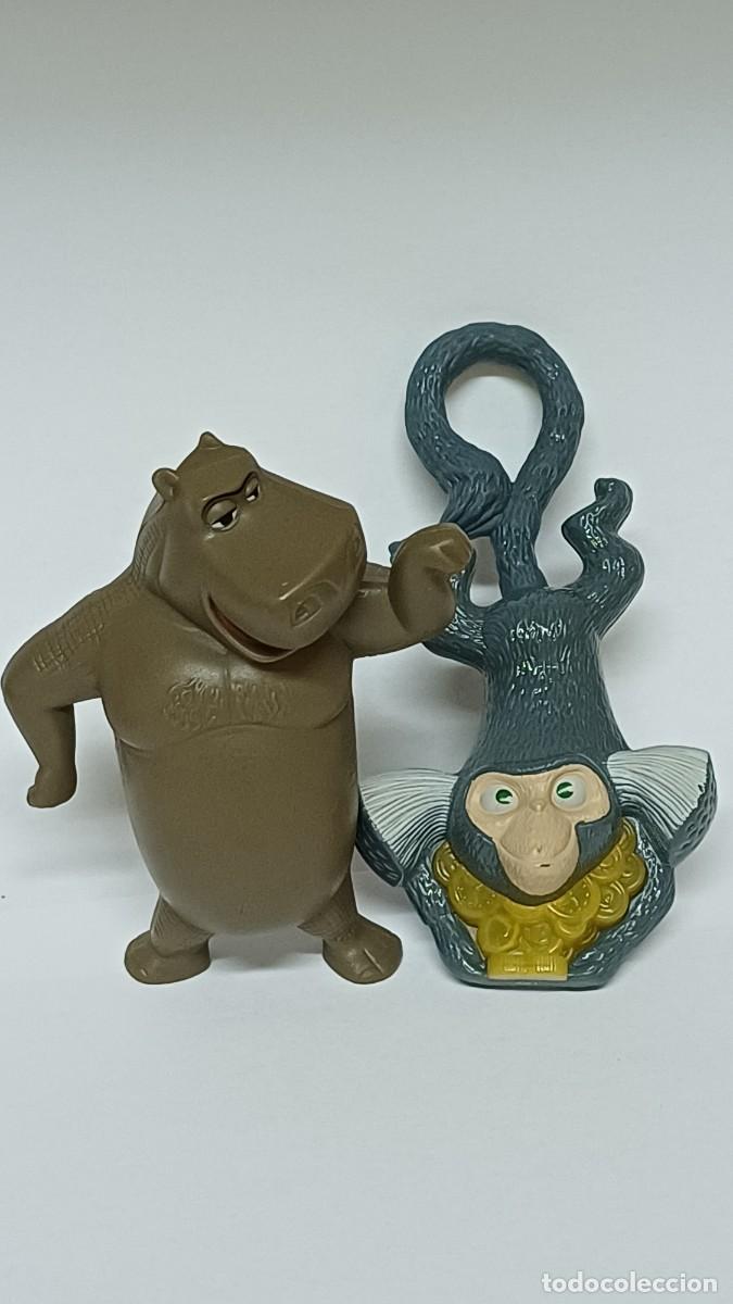 Juguetes antiguos y Juegos de colecci&oacute;n: 2 FIGURAS Mc DONALD'S : MONO A&Ntilde;O 2011 - MOTO MOTO DE MADAGASCAR A&Ntilde;O 2008