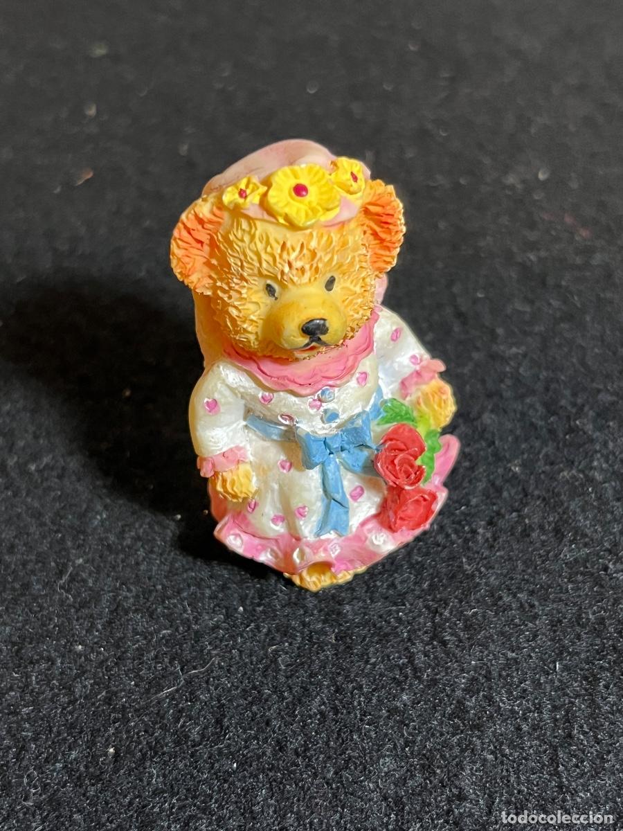 Juguetes antiguos y Juegos de colecci&oacute;n: Figura Oso Cherished Teddies Enesco osita novia resina vintage Priscilla Hillman a&ntilde;os 90