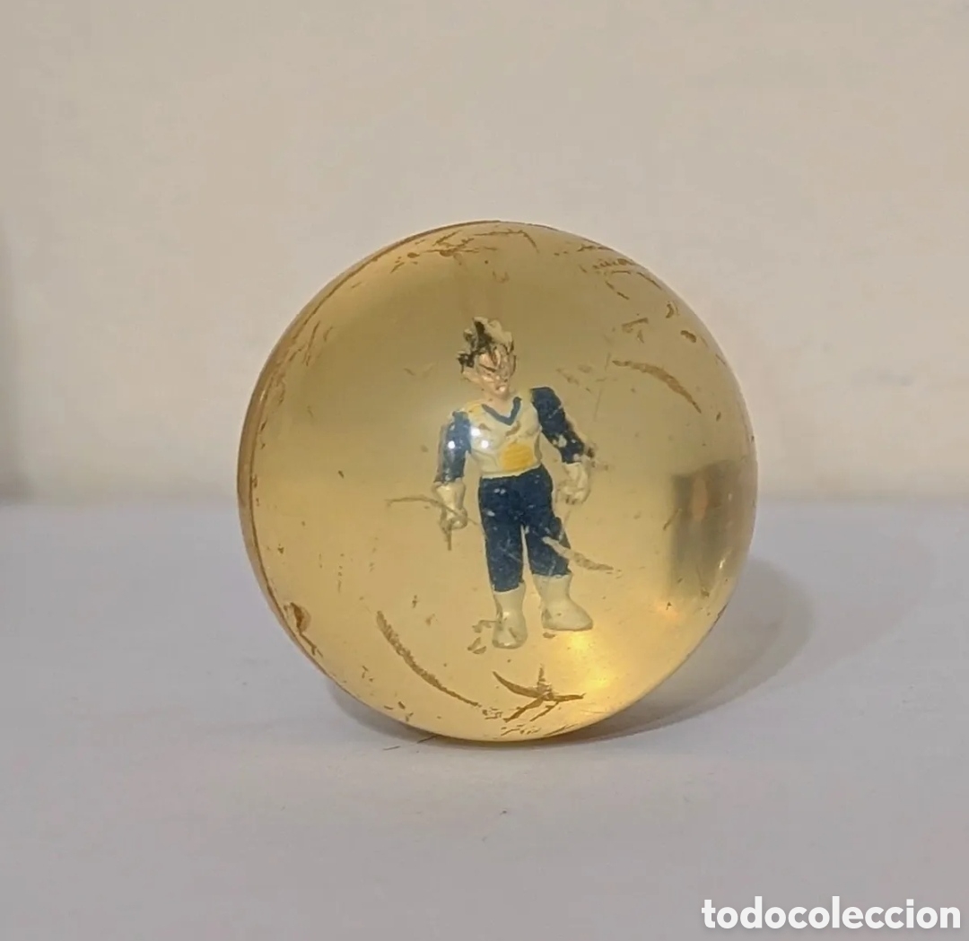 Juguetes antiguos y Juegos de colecci&oacute;n: Dragon Ball Z Pelota Saltarina Figura Vegeta. &iexcl;Muy Rara!. Bola de Dragon. Bola de Drac