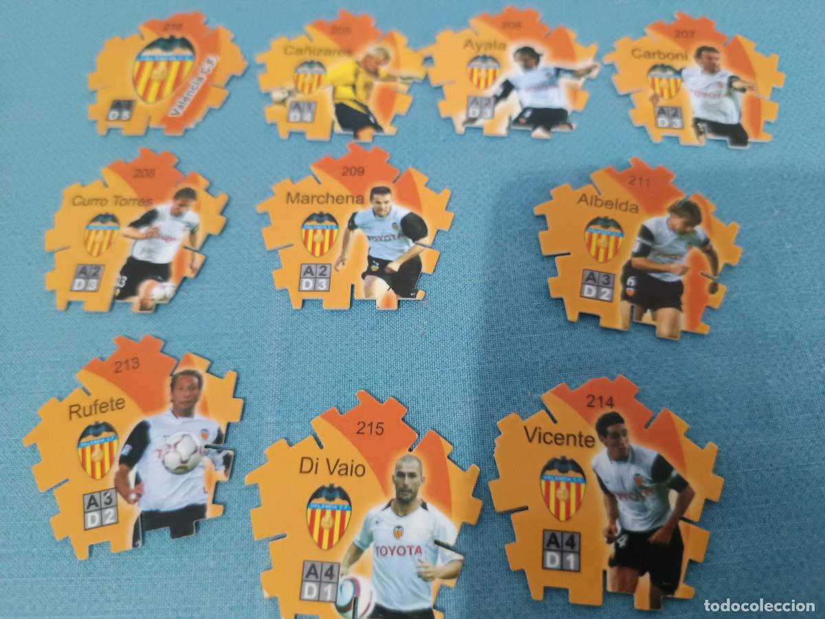Brinquedos antigos e Jogos de cole&ccedil;&atilde;o: Lote tazos tricks de grefusa valencia
