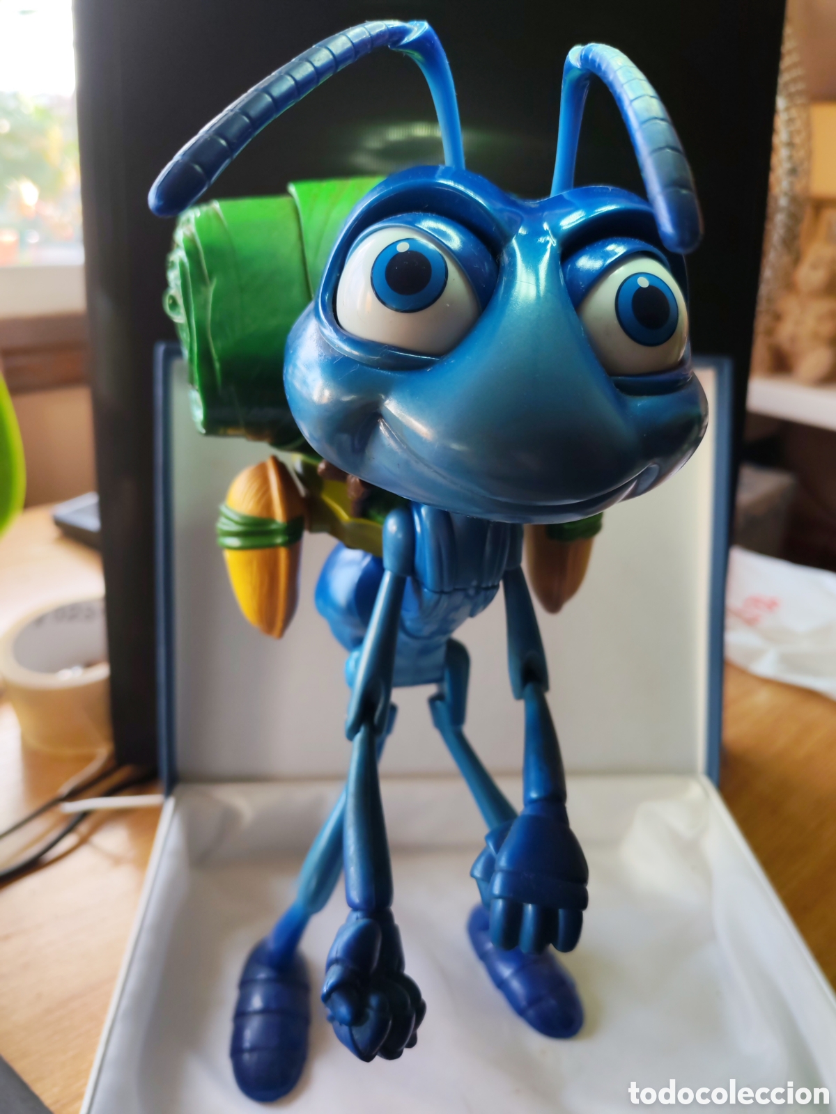 Juguetes antiguos y Juegos de colecci&oacute;n: Juguete electronico parlante &rdquo;De luxe movie&rdquo; Talkin Flik. Pelicula Bichos. Mattel 1998. (CL)